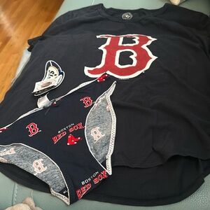 Boston Red sox t shirt & undies